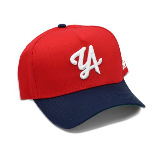 red-navy-crown-front