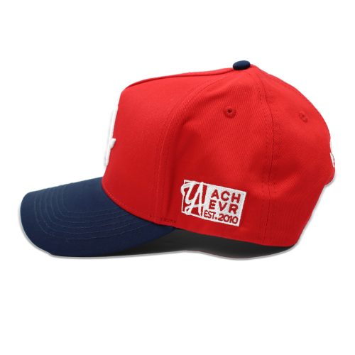red-navy-crown-side