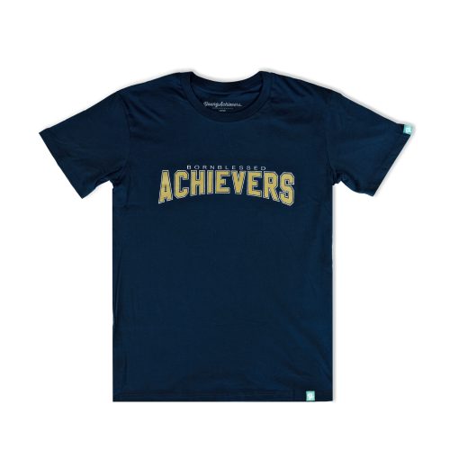 ACHIEVERS TEE II NAVY/GOLD